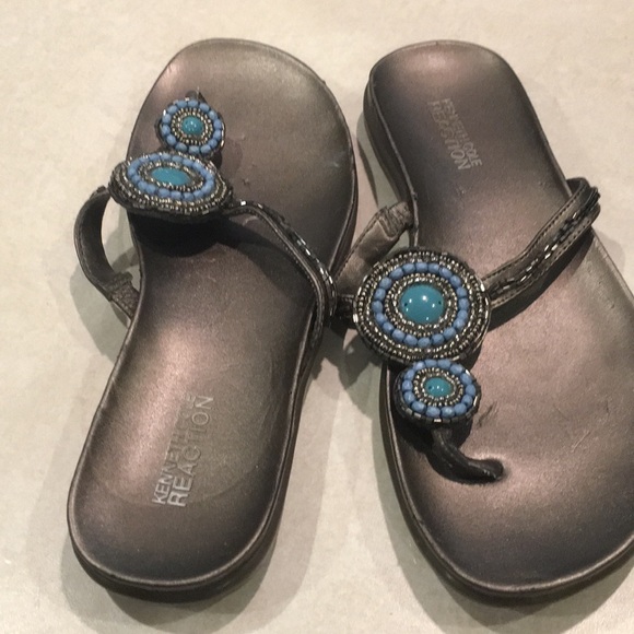 Women’s Kenneth Cole sandals with turquoise - Picture 4 of 7